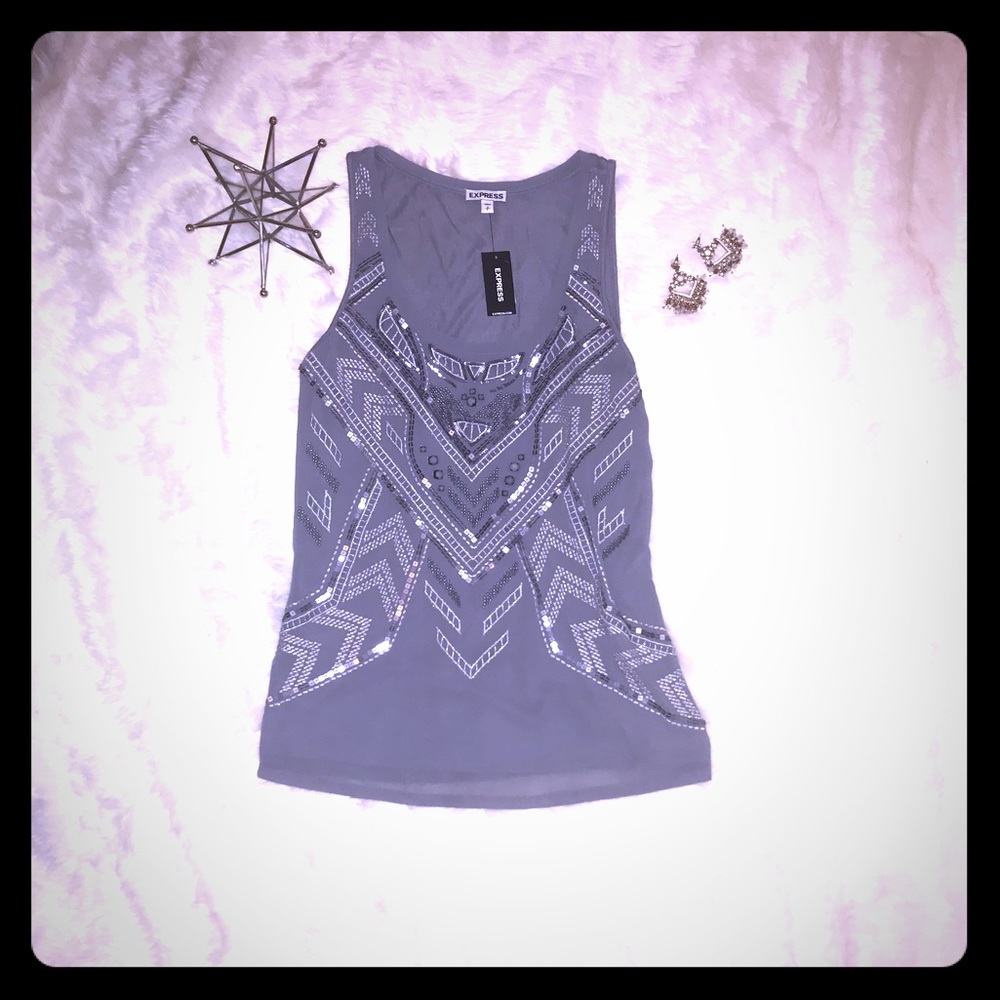 Express sequin cami